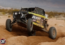 Mitch Guthrie Jr 4WheelParts (4WP) driver at the 2019 Mint 400