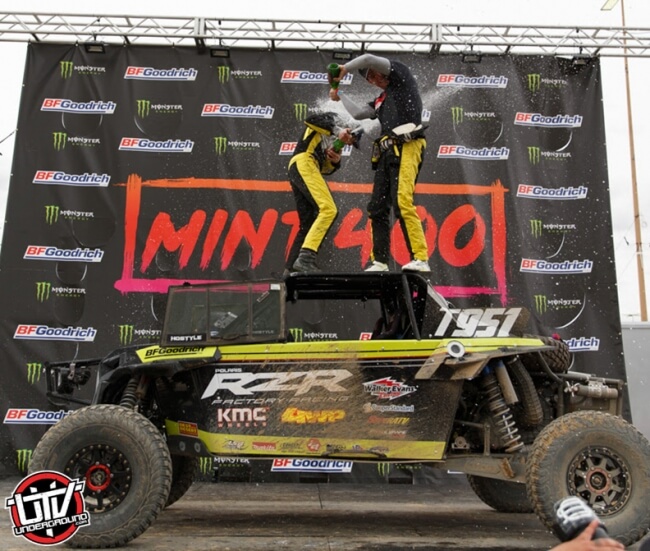Mitch Guthrie takes the overall UTV win at 2019 Mint 400