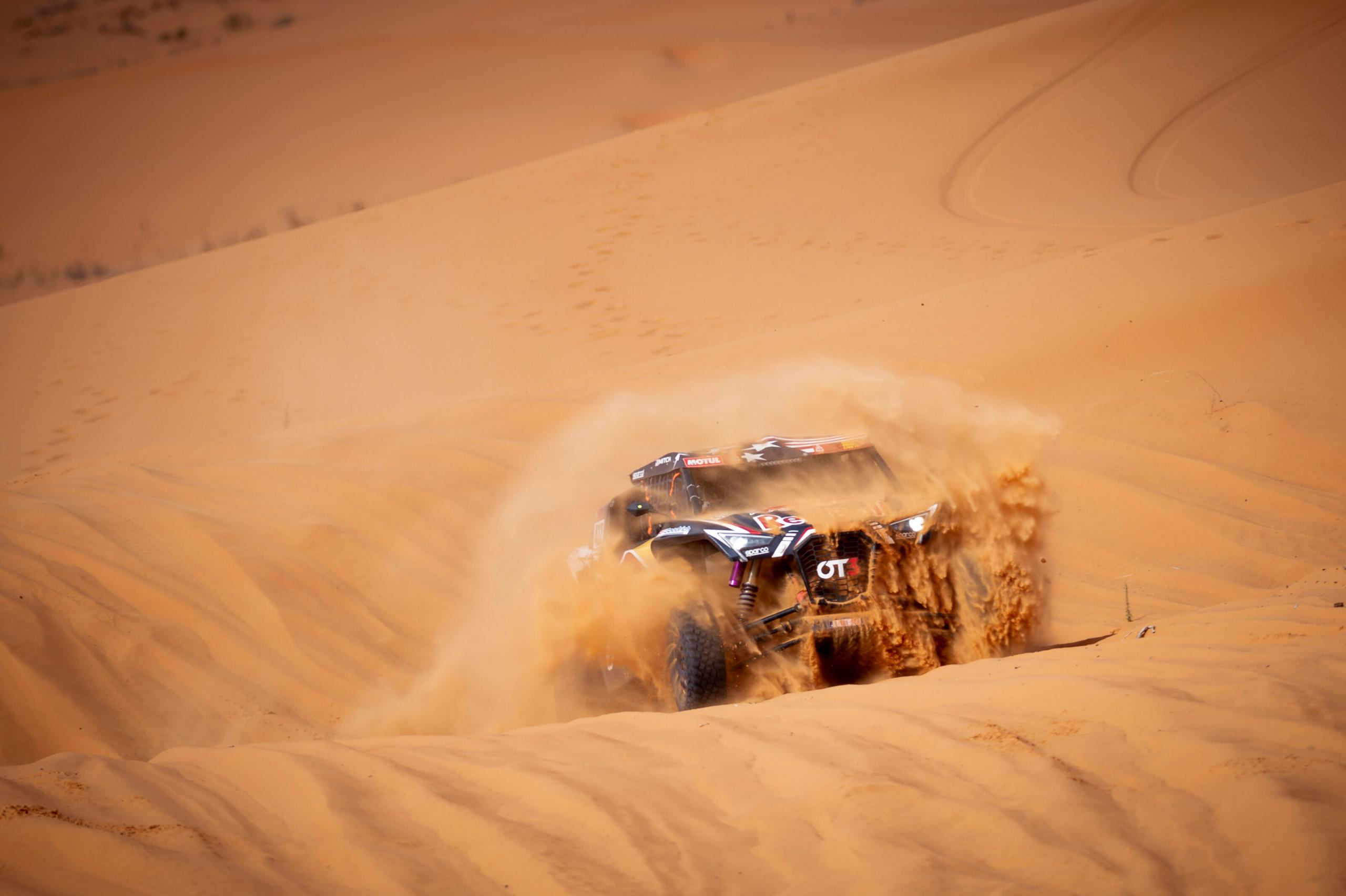 Mitch Guthrie at stage 6 of the 2020 Dakar Rally