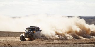 Casey Currie at stage 11 of the 2020 Dakar Rally