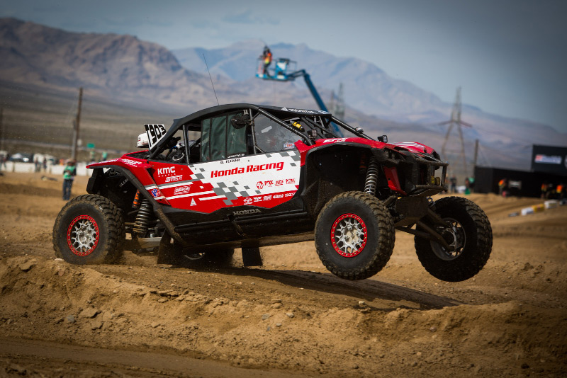 Honda off road racing team takes on the mint 400