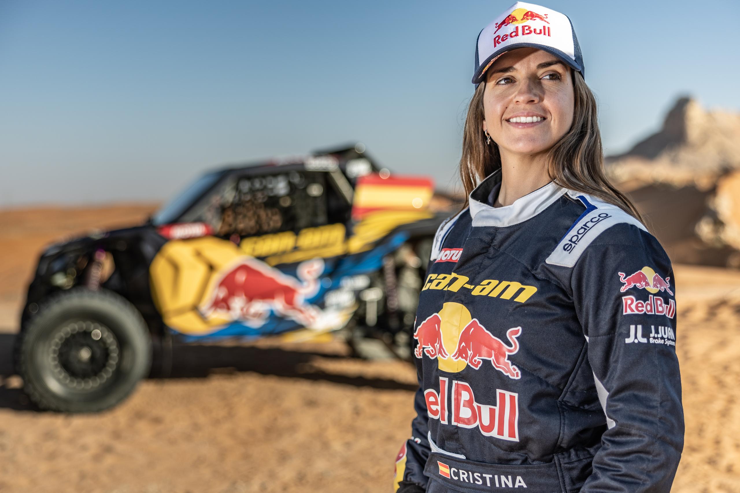 Cristina Gutierrez Can Am Redbull Dakar tensor tire X3 UTV