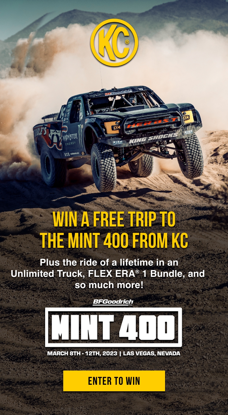 Win a Free Trip to The Mint 400 from KC